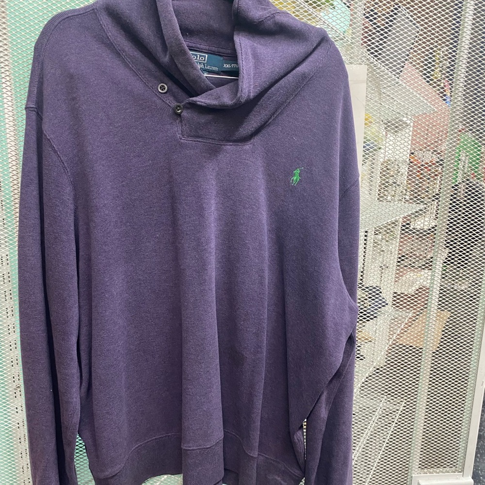 Mens polo sweater